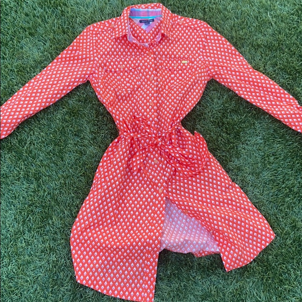 Tommy Hilfiger button up dress.